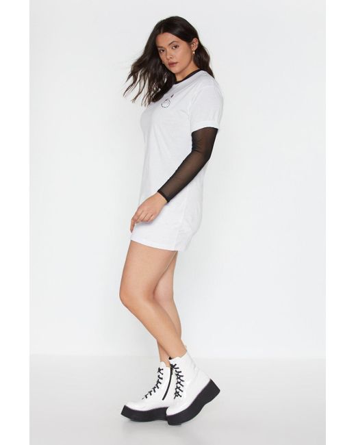 oversized tee dress
