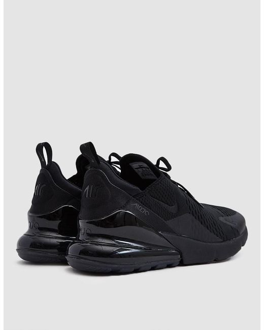 lyst nike air max 270 scarpe da ginnastica in nero / black in nero per gli uomini. lyst nike air max 270 scarpe da ginnastica in nero / black in nero per gli uomini.