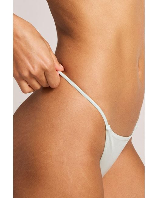 Negative Underwear Brown Glacé String Thong