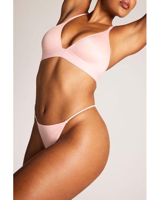 Negative Underwear Brown Glacé String Thong