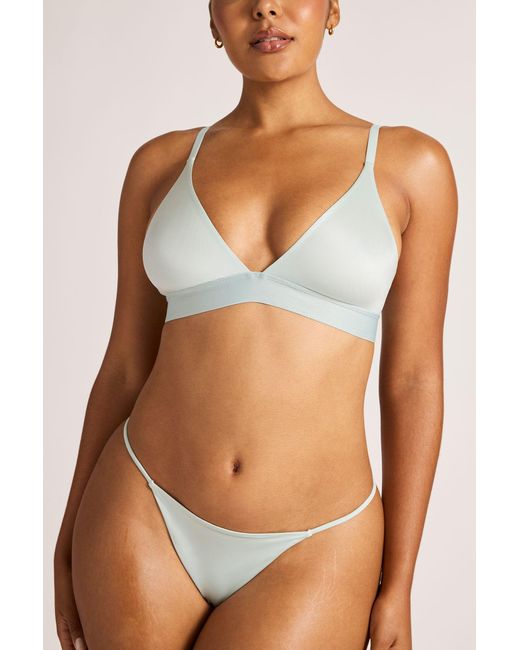 Negative Underwear Brown Glacé String Thong