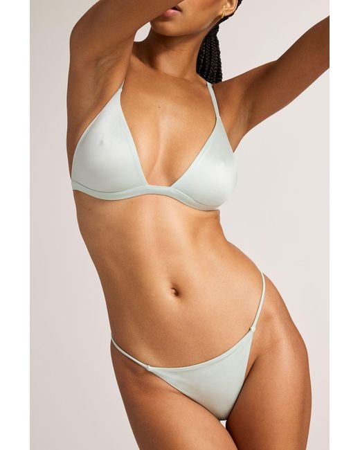 Negative Underwear Brown Glacé String Thong