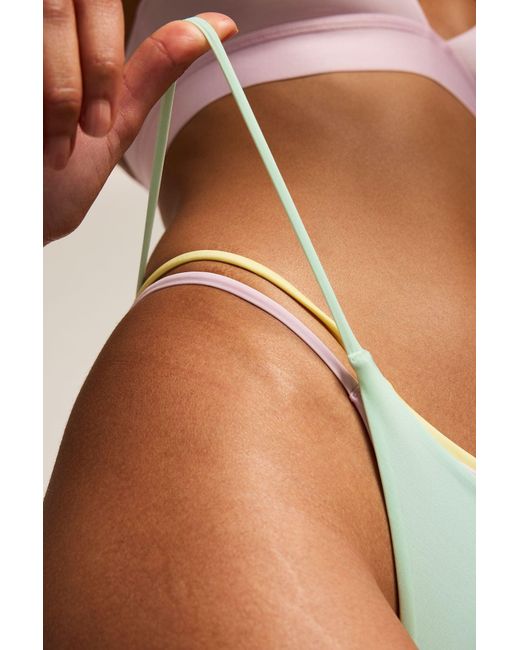 Negative Underwear Brown Glacé String Thong
