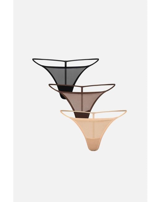 Negative Underwear Multicolor Sieve String Thong