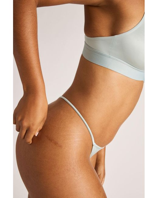 Negative Underwear Brown Glacé String Thong
