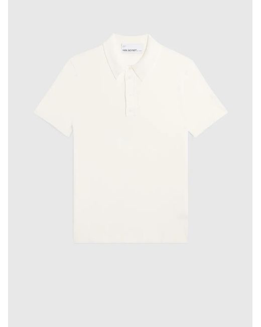 Neil Barrett Pink Tecno Knit Polo Shirt for men