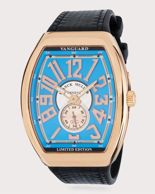 Franck Muller Blue Vanguard Colorado Grand Automatic Watch for men