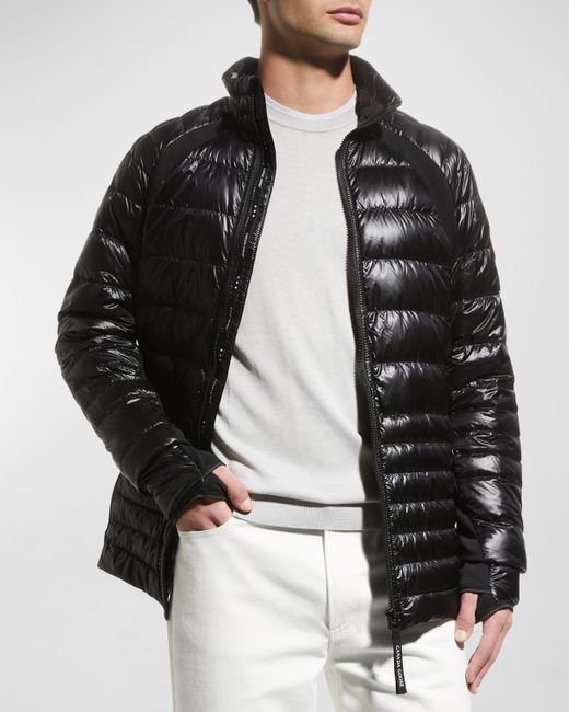 Canada Goose Black Hybridge Lite Quilted Jacket for men