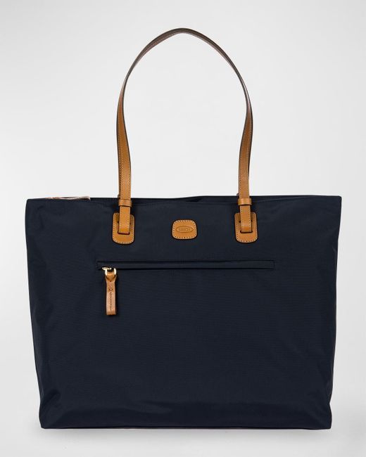 Bric's Blue X-travel Ladies Commuter Tote Bag