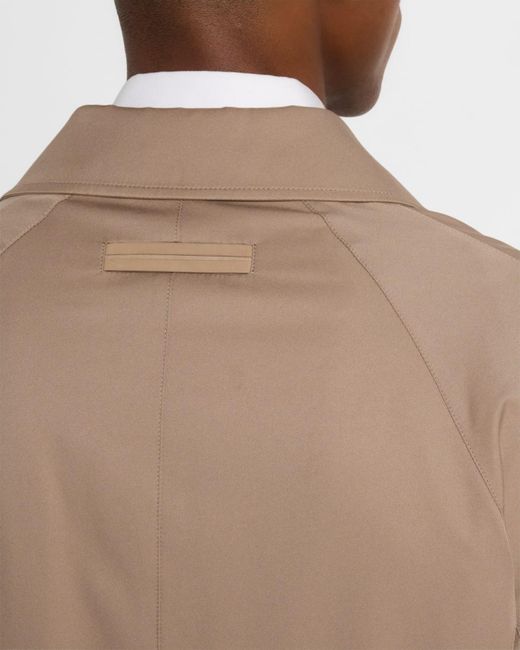 Zegna Natural Apos;S Microfiber Raincoat for men