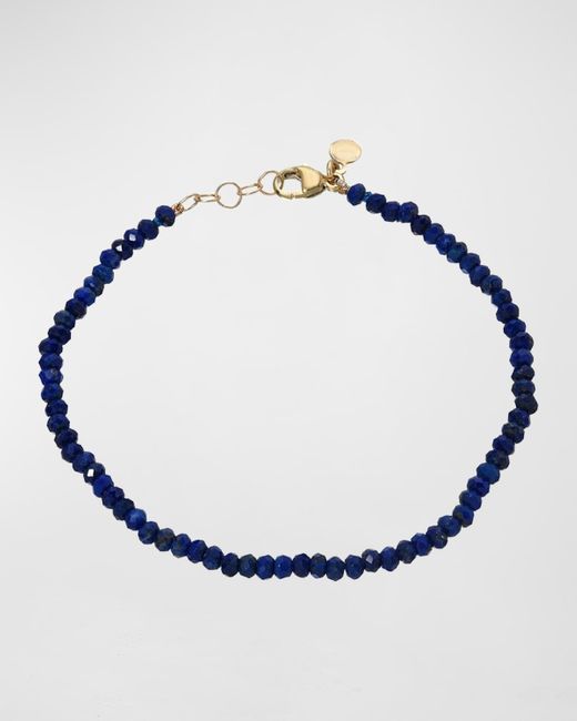 Zoe Lev Blue Beaded Bracelet
