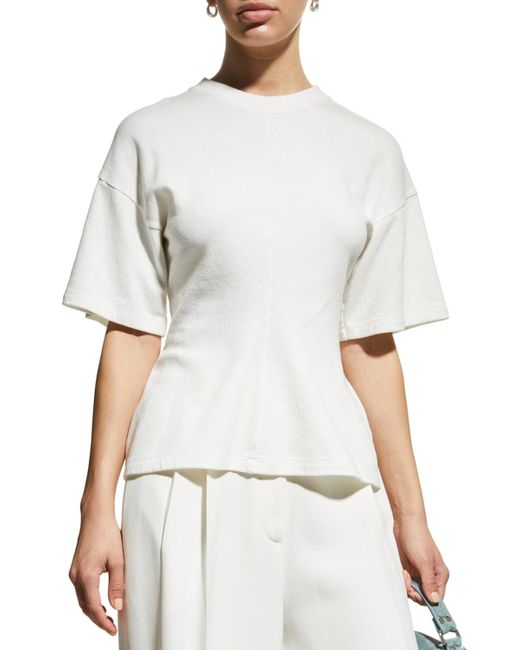 Proenza Schouler White Eco Cotton T-Shirt