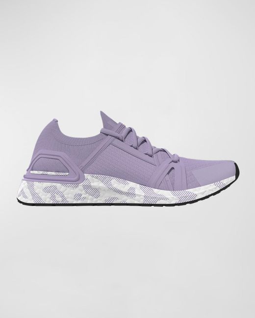 Adidas By Stella McCartney Purple Asmc Ultraboost 20 Graphic-sole Trainer Sneakers