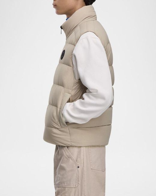 Canada Goose Natural Crofton Gilet Enduraluxe Limestone for men