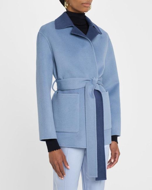 Joseph Natural Arnold Reversible Double-Faced Coat