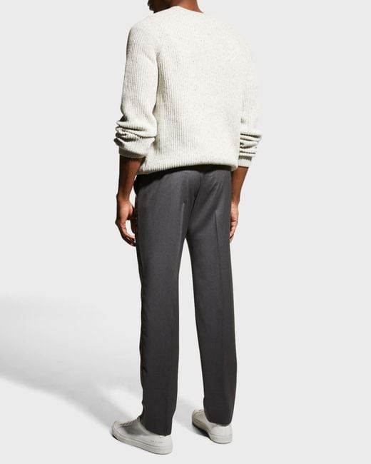 Zanella Gray Apos;S Parker New Basic Wool Pants for men