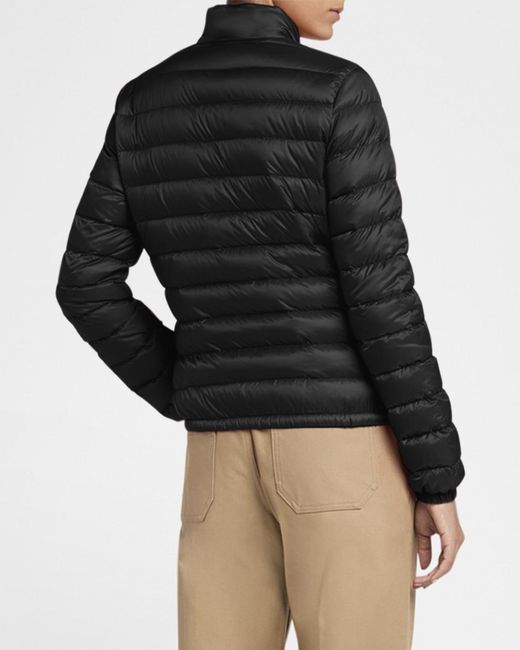 Moncler Black Lans Short Down Jacket