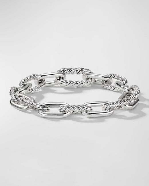 David Yurman Metallic Dy Madison Chain Bracelet In Silver, 8.5mm