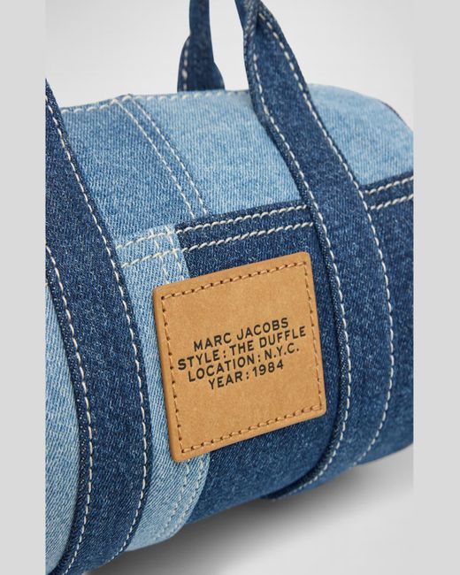 Marc Jacobs Blue The Denim Mini Duffle Bag