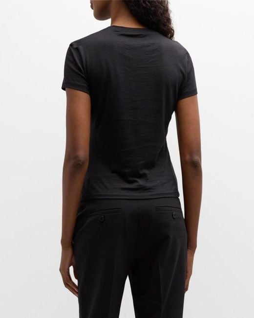 Theory Black Tiny Tee