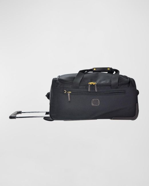 Bric's Siena Carryon Rolling Duffle, 21" in Blue Lyst