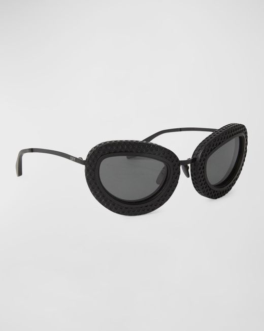 Off-White c/o Virgil Abloh Virgil Square-frame Acetate Sunglasses in Black  for Men