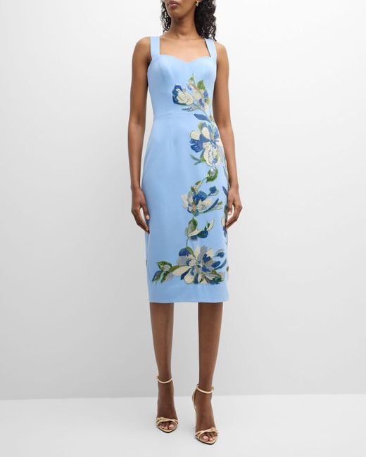 Nicole sweetheart top neck cocktail dress