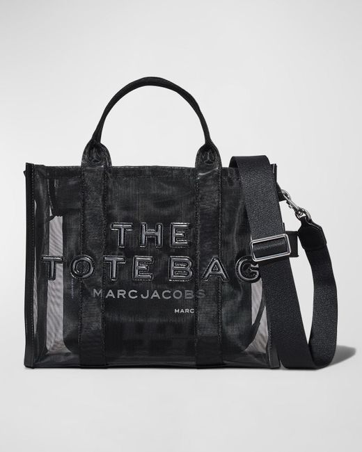 Marc Jacobs Black The Medium Mesh Tote Bag