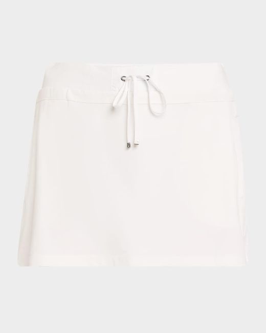 BLANC NOIR Natural Summer Drawstring Skort