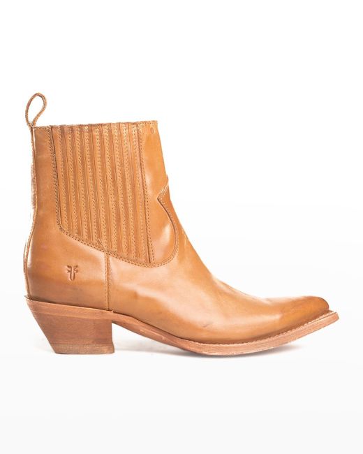 frye women's sacha chelsea western boot