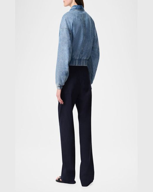 Rag & Bone Blue Featherweight Lara Jacket