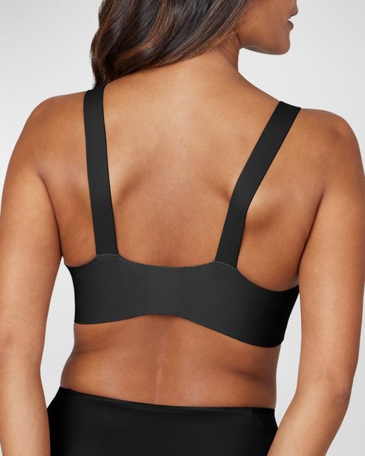 Spanx Black Illusion Lace Full Coverage Bra