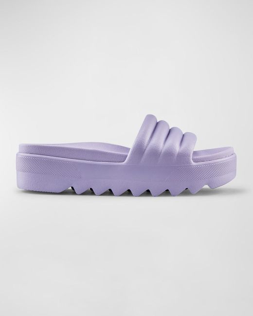 Cougar Shoes Purple Eva Platform Slides