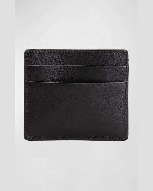 Versace Black Medusa Leather Card Case for men