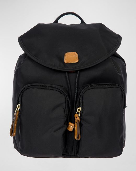 Bric's Black Small X-travel City Backpack