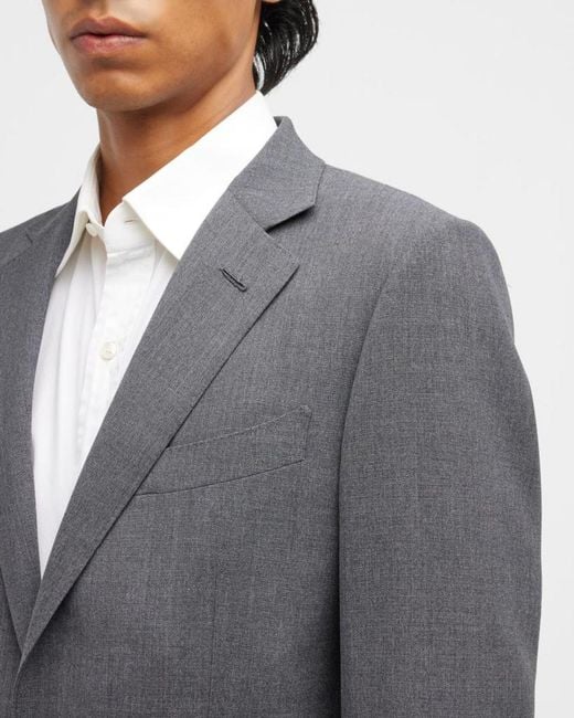 Tom Ford Gray Apos;S O & Apos;Connor Solid Wool Suit for men