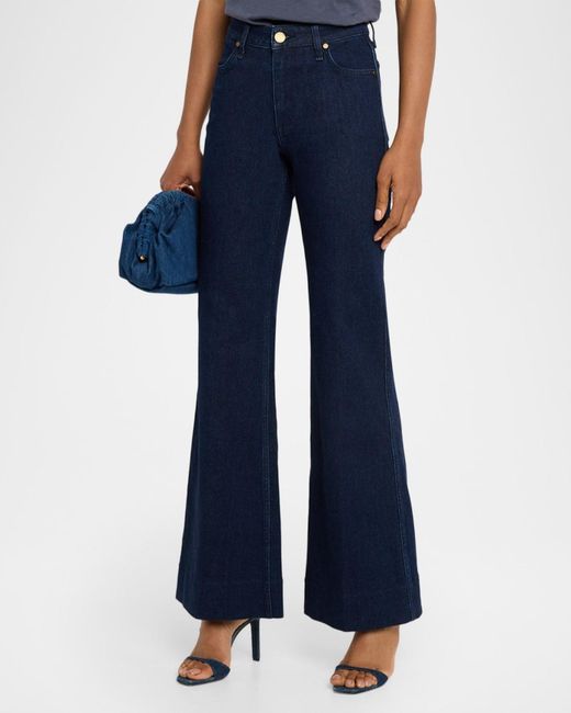 Rag & Bone Blue Ruby Flare Trouser Jeans