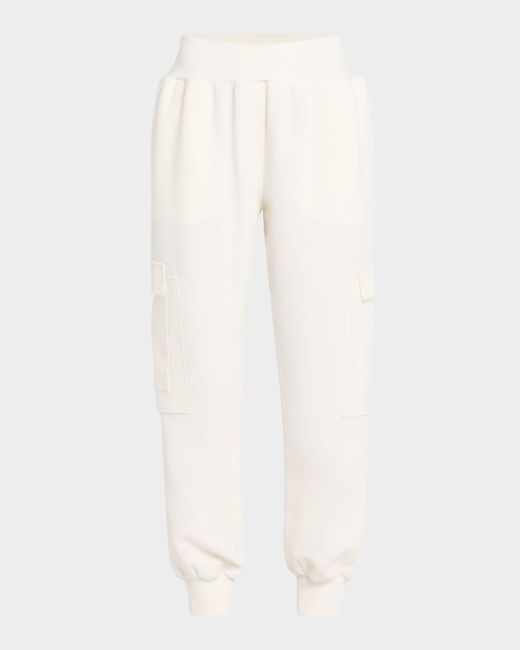 Cinq À Sept Natural Giles Crepe Joggers