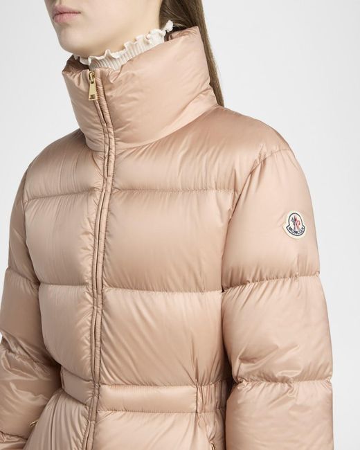 Moncler Natural Brossette Down Puffer Jacket