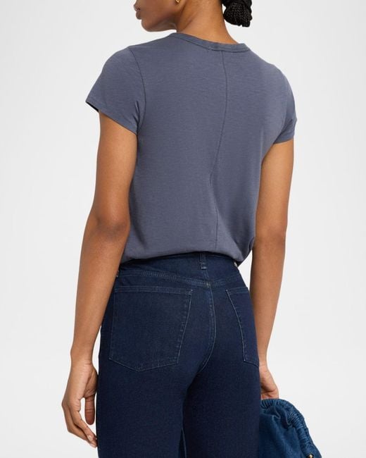 Rag & Bone Blue The Slub Tee