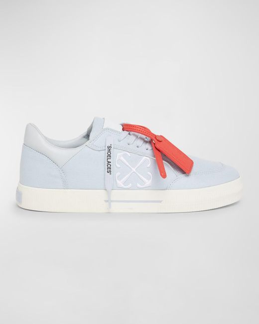 Off-White c/o Virgil Abloh White New Vulcanized Canvas Low-top Sneakers for men
