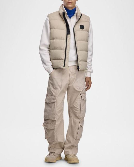 Canada Goose Natural Crofton Gilet Enduraluxe Limestone for men