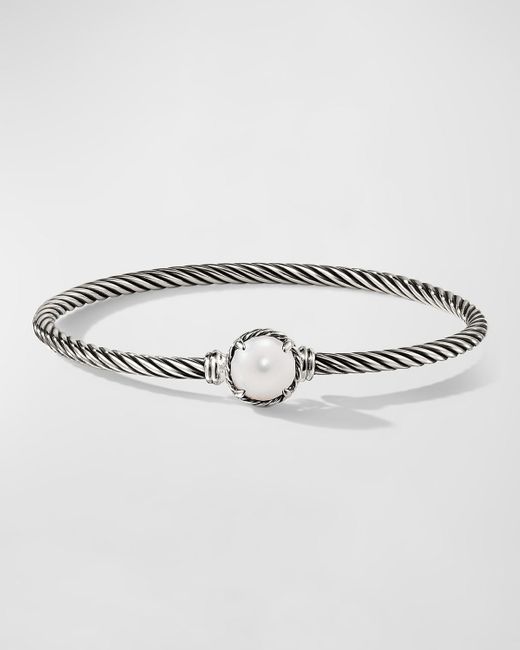 David Yurman Metallic Petite Chatelaine Bracelet In Silver