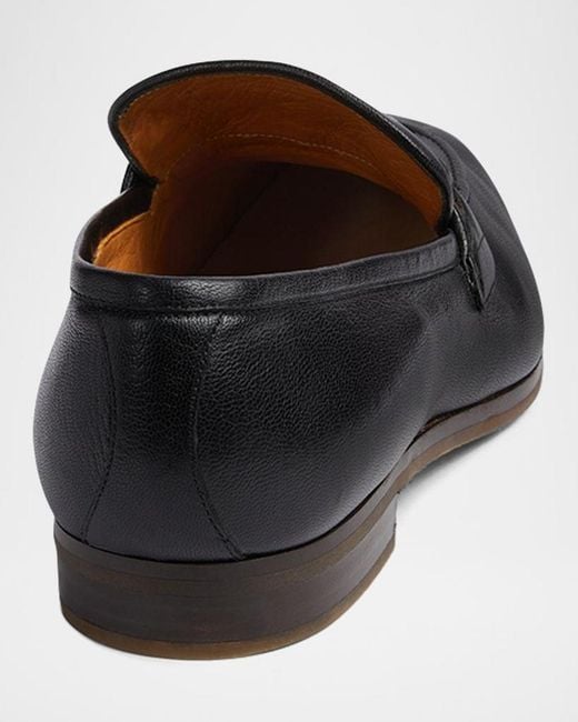 Gucci Black Apos;S Paride Web Stripe Bit Loafers for men