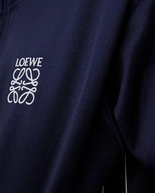 Loewe Blue Monogram Track Jacket for men
