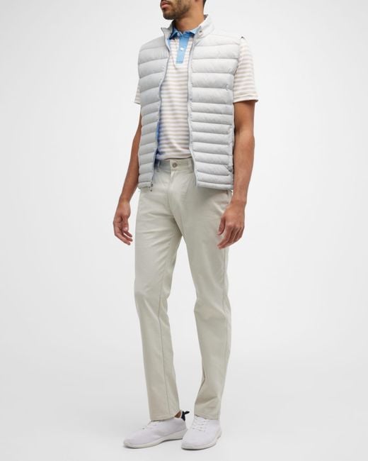 Peter Millar Gray Apos;S Eb66 5-Pocket Performance Pants for men