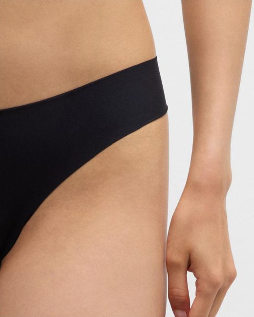 Commando Black Butter Seamless Thong