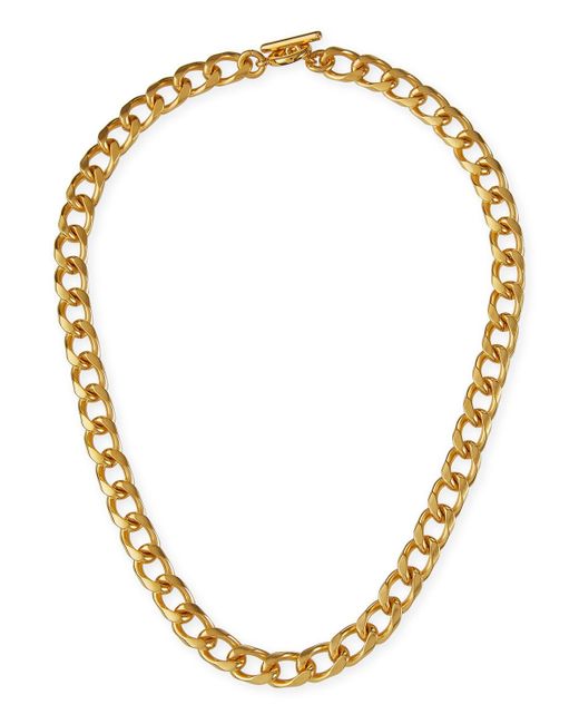 Dina Mackney Metallic Toggle Chain Necklace