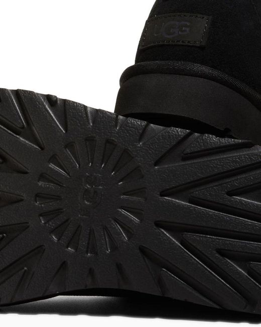 Ugg Black Classic Ultra Mini Booties