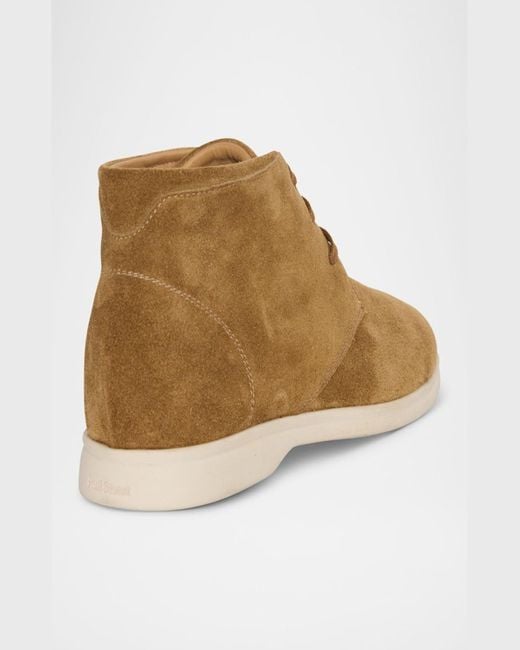 Paul Stuart Natural Hans Suede Chukka Boots for men